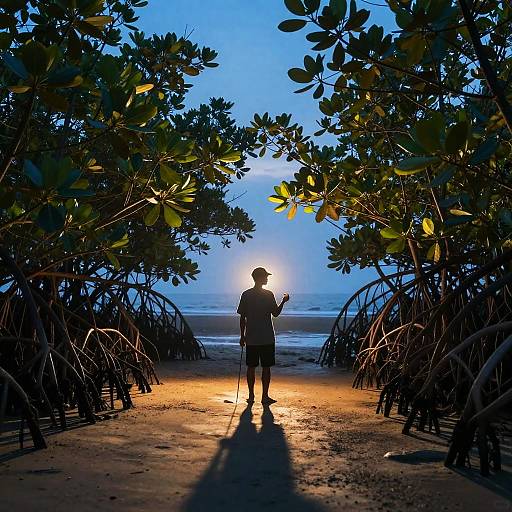 Twilight Mangrove Forest Botanist