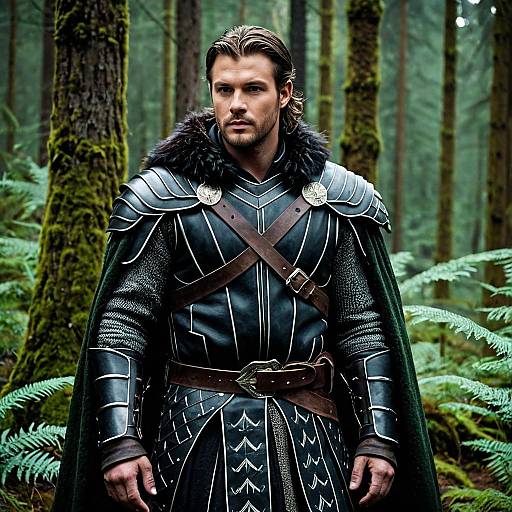 Jon Snow Inspired Fantasy Armor Photo