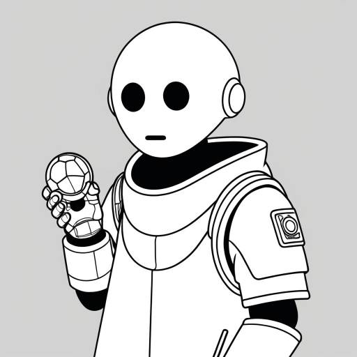 Wojak's Sadness: Broken Toy Minimalist Art