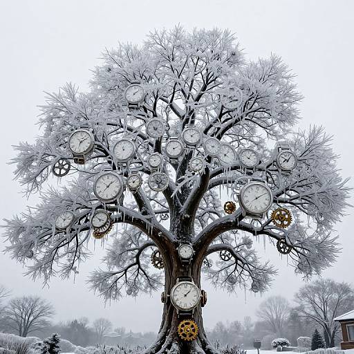 Timeless Tree of Frozen Time