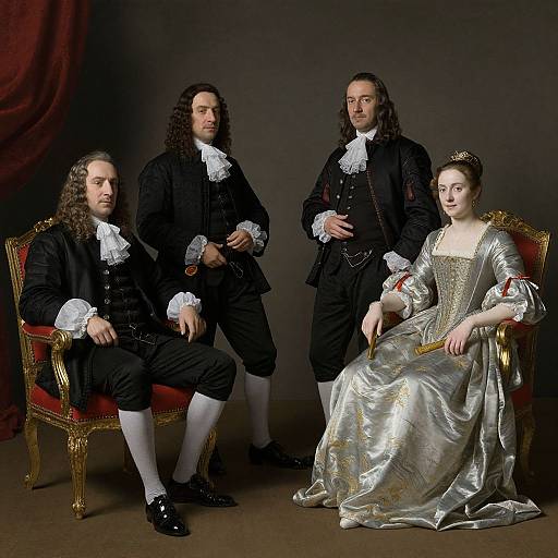17th Century Formal Group Portrait