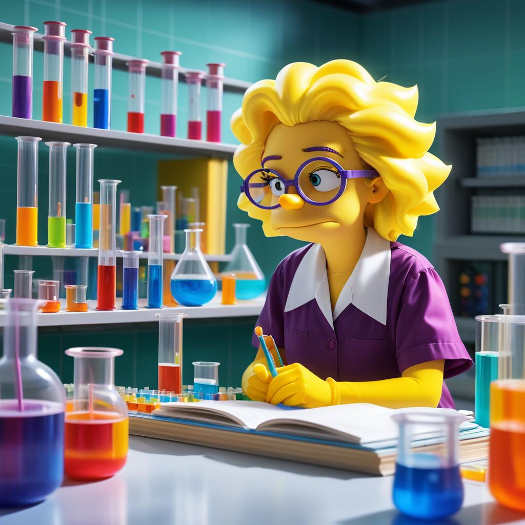 Lisa Simpson: Science Lab Wonder