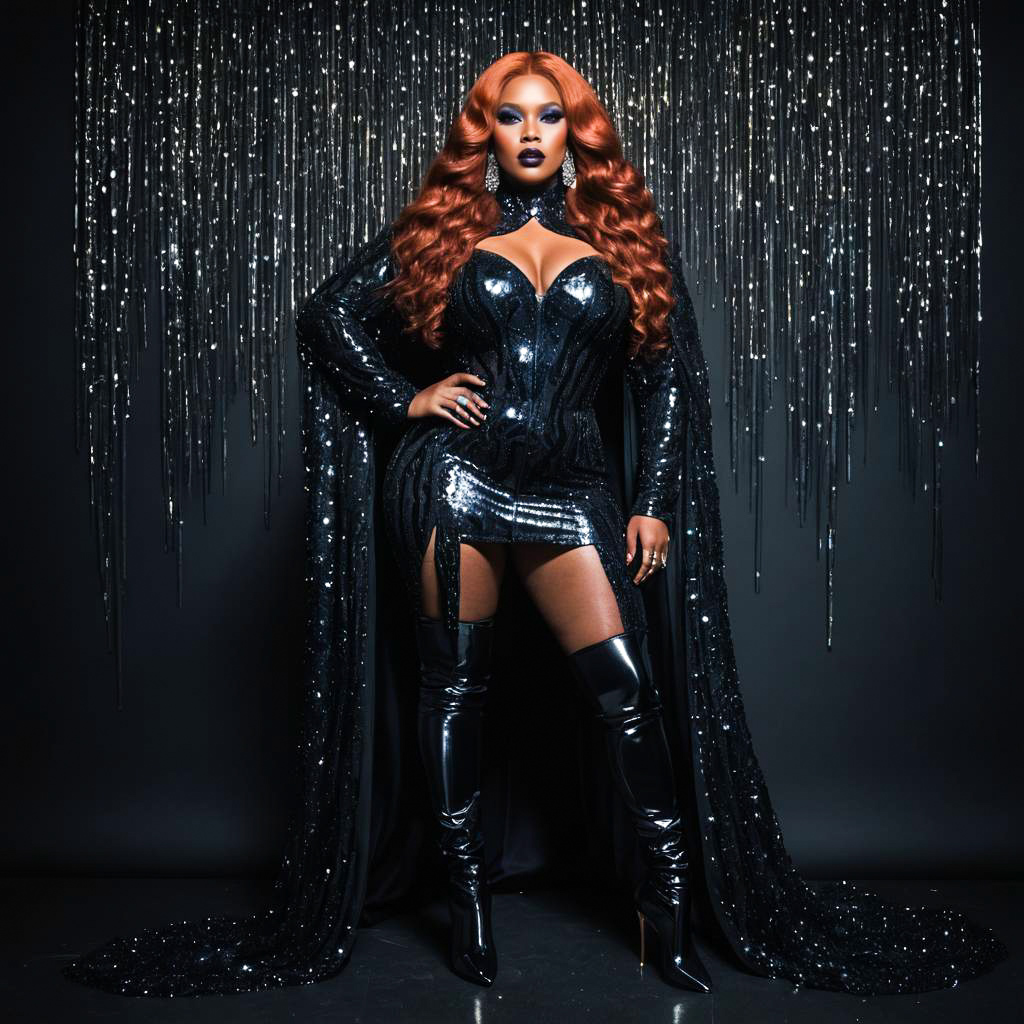 Dazzling Drag Queen in Nightlife Spotlight