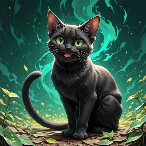 Confident Black Siamese Cat Portrait Confident Black Siamese Cat Portrait