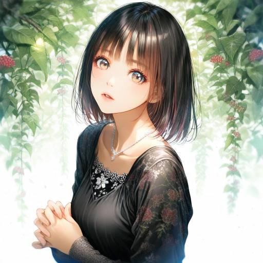 Realistic Portrait of Nakano Nino