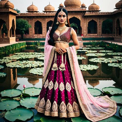 Pakistani Drag Queen in Traditional Mughal Royal Attire