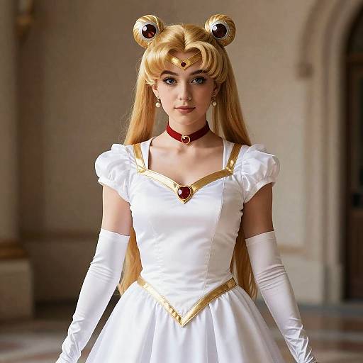 Princess Serenity in Regal Costume