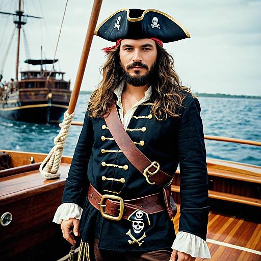 Solo Pirate Costume for Boys