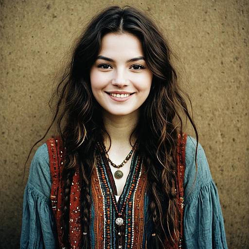 Cute Fit 19-Year-Old Woman Portrait