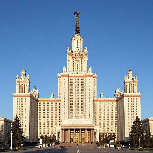 Moscow State University Architectural Beauty
