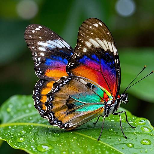 Hyper-Realistic Tropical Butterfly Macro