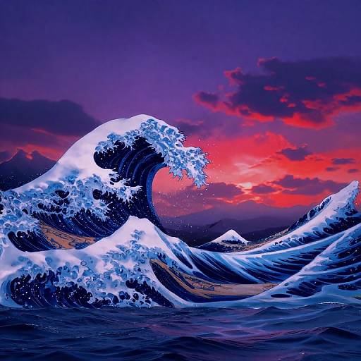 Celestial Twilight Wave