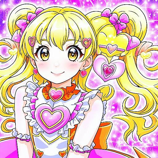 Illustration of Cure pine, precure in the style of Chyko7080
