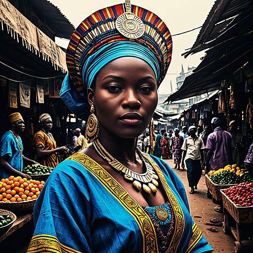 Yoruba Queen: Lagos Market Noir