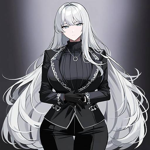 Illustration of Angelica (project moon), project moon in the style of Hella p