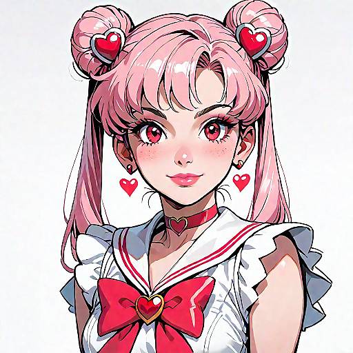 Chibiusa Magical Girl Portrait