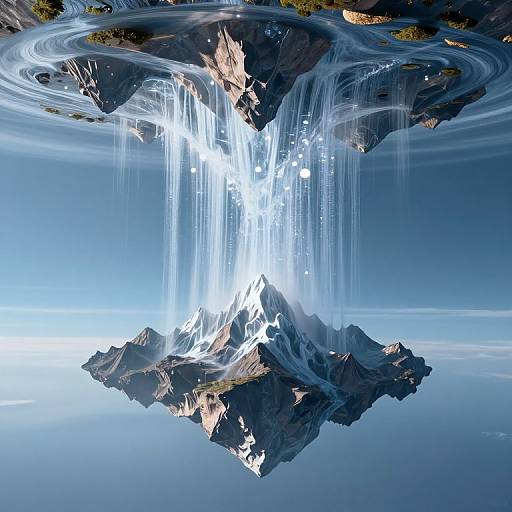 Decoding Gravity on Inverted Mountains
