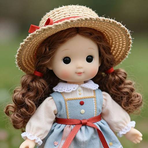 Close-Up of Wind Doll