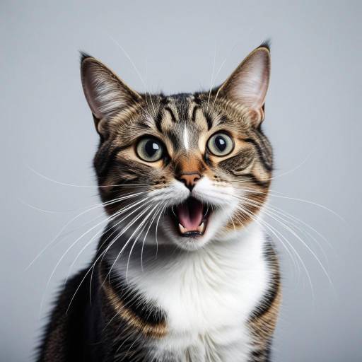 Whiskered Cat: A Fine Art Parody