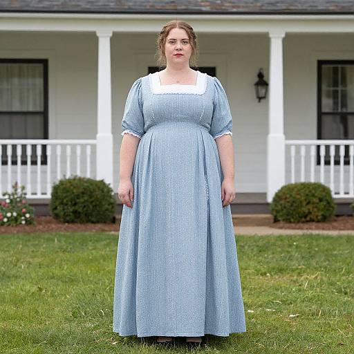 Plus Size Clara Barton Costume