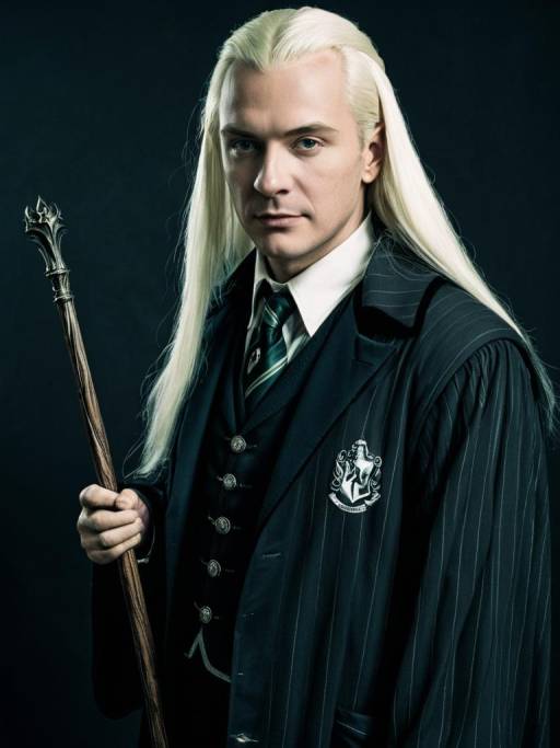 Man in Lucius Malfoy Costume