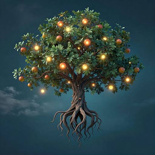 Inverted Tree in Surreal Gravity