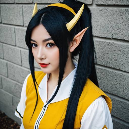 Cosplay photo of akari (raigou). Costume clothes