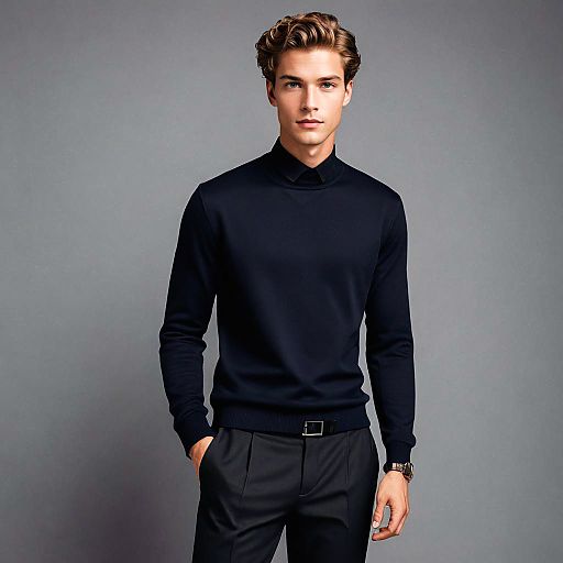 High-Fashion Portrait of a Young Man High-Fashion Portrait of a Young Man