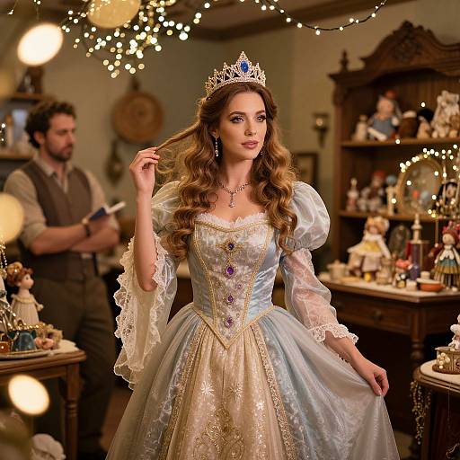 Enchanted Queen in Vintage Toyshop