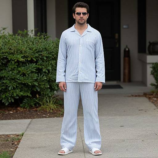 Man in Striped Pajamas Costume