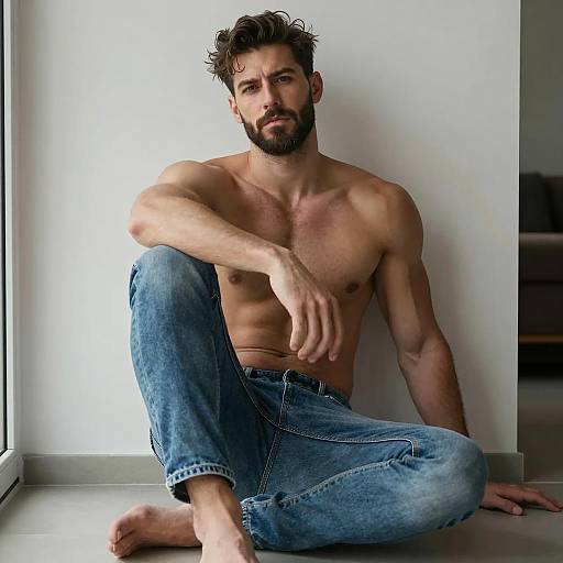 Ultra-Detailed Portrait of Fit Man