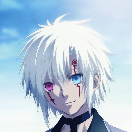 Illustration of Allen walker, d.gray-man in the style of Ikeda kazumi