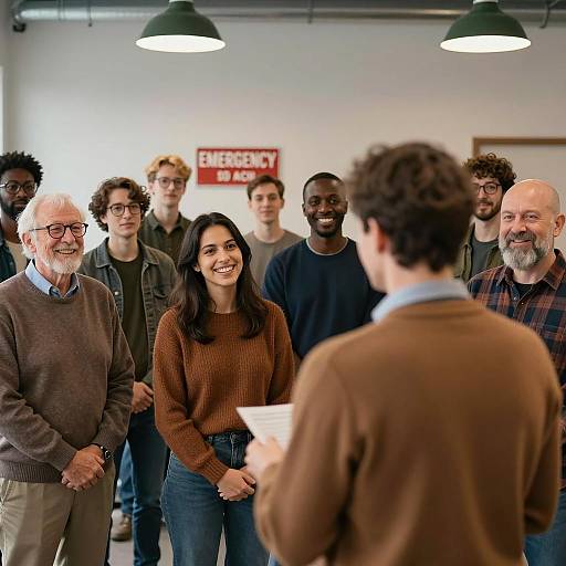 Diverse Group Discussion in Industrial Setting