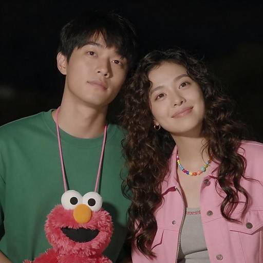 Intimate Dimly Lit Portrait of Couple