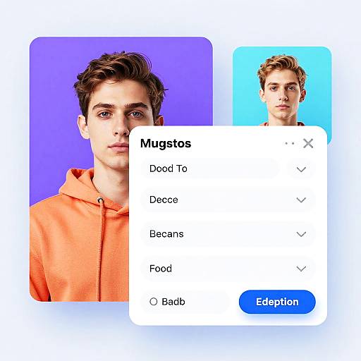 Futuristic Mugshot Template Maker