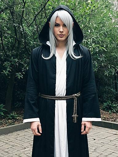 Cosplay photo of asclepius (fate). Costume clothes
