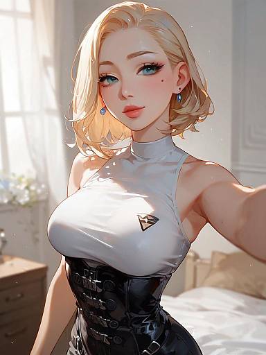 Futuristic Sci-Fi Cosplay Portrait Photography