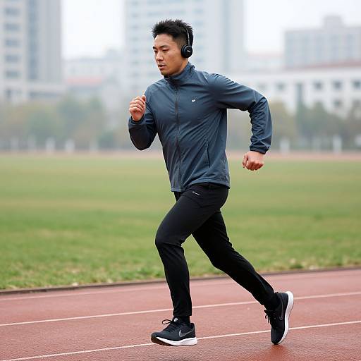 Urban Runner in Motion