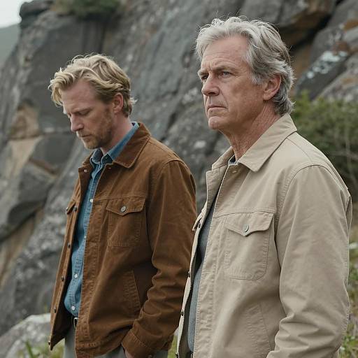 Contemplation at the Rocky Cliff Edge