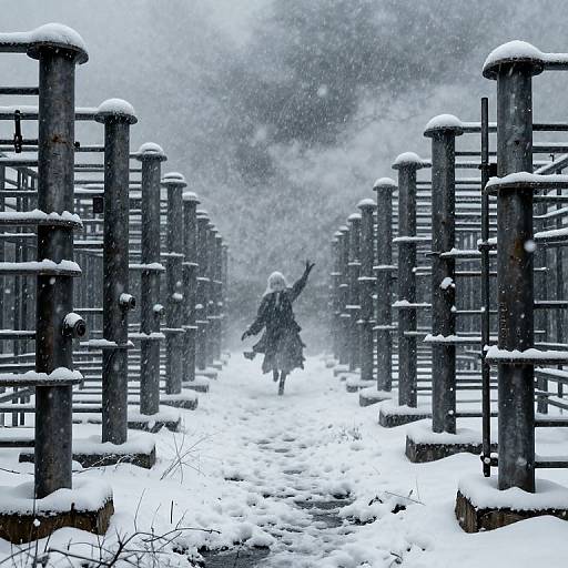 Sentient Snowstorm in Steel Labyrinth