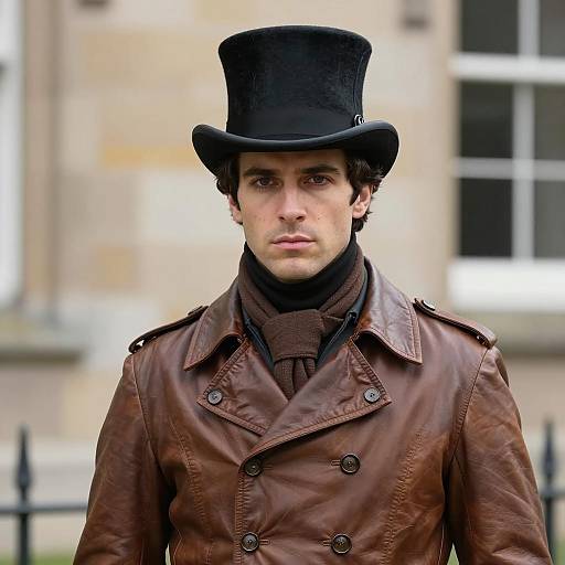 Victorian-Era Gentlemen in Photorealistic Portrait