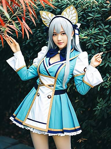 Realistic Sexy Rumiho Akiha Cosplay