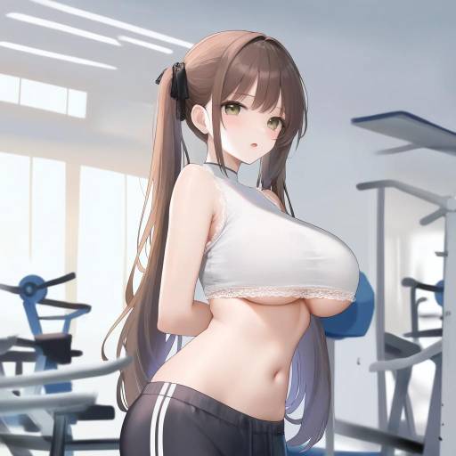 Dynamic Solo Portrait of a Young Woman