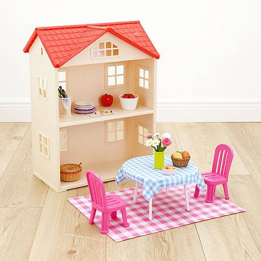 DIY 1/12 Mini Picnic Dollhouse Set