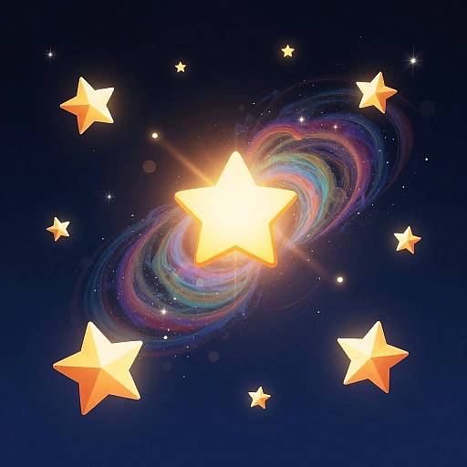 Joyful Stars and Radiant Comets