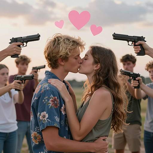 Intense Love Amidst the Chaos