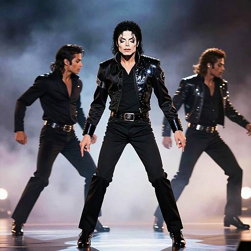 Futuristic Michael Jackson Stage Outfit