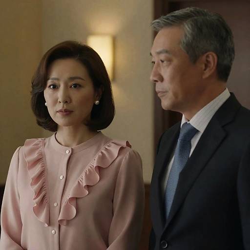 Intimate Portrait of Two Individuals