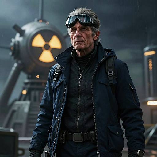 Cinematic Portrait of Undercover Spy