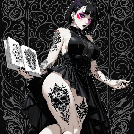 Gothic One Piece Style Portrait